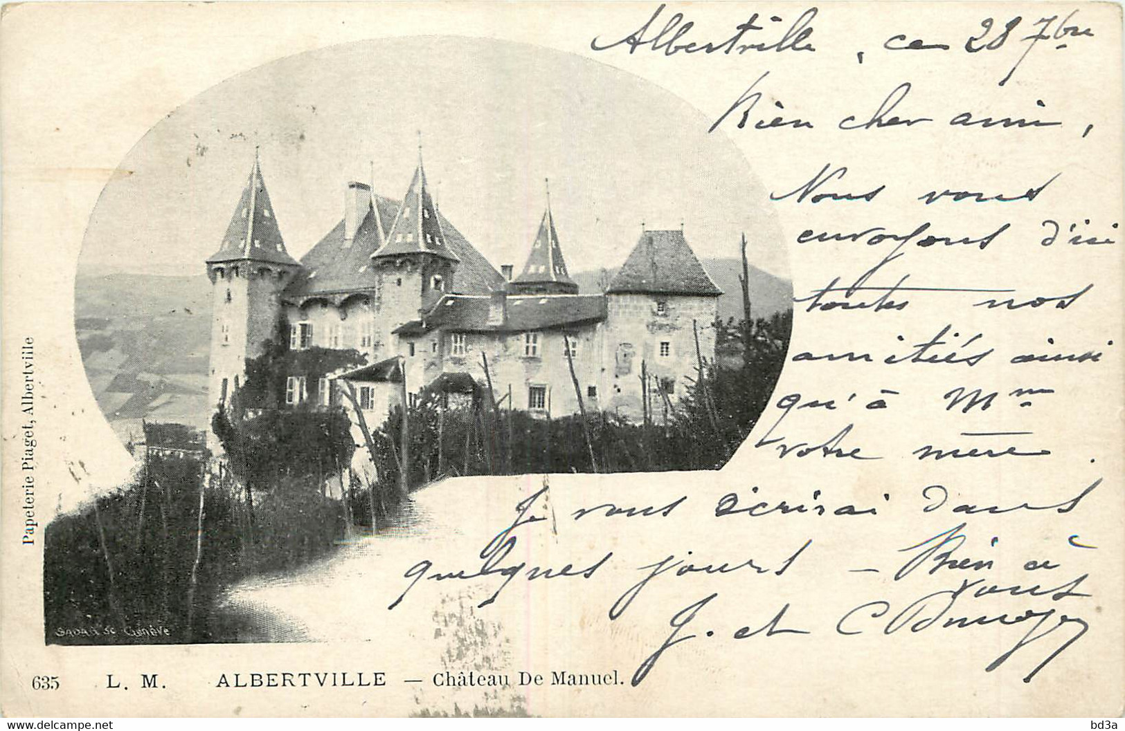 73 - ALBERVILLE - CHATEAU DE MANUEL - Albertville