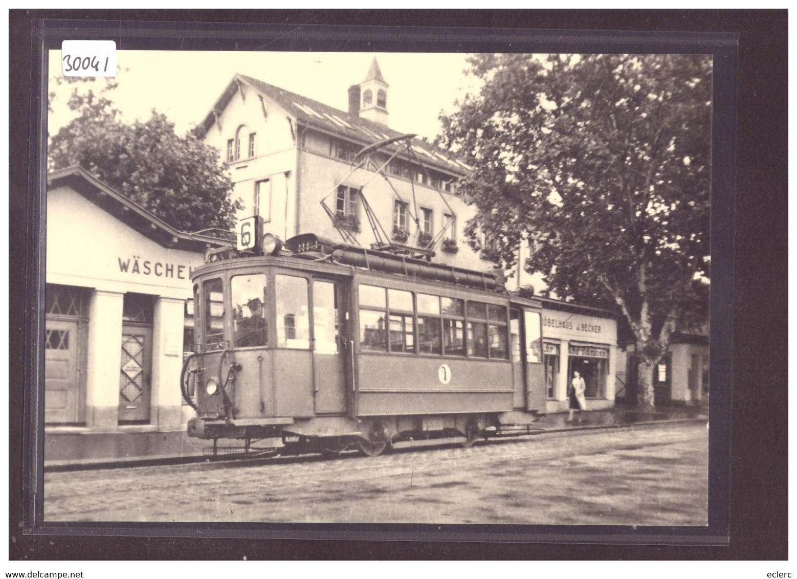 FORMAT 10x15cm - BASLER TRAMWAY - REPRO ANNEES 70 - LEUTWILER VERLAG - TRAIN - BAHN - TB - Wiler Bei Utzenstorf