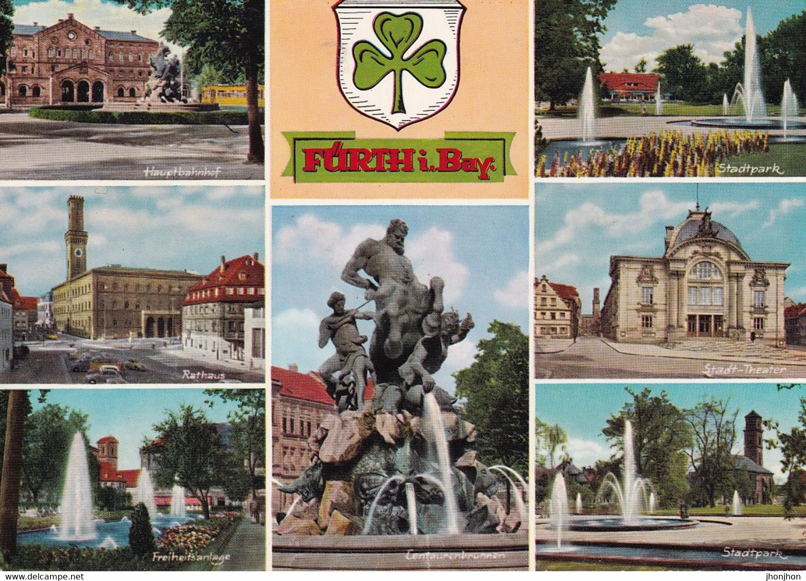 Germany - Postcard Unused -  Fürth - Collage Of Images - Furth