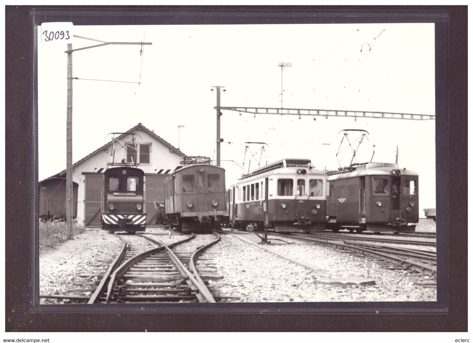 FORMAT 10x15cm - CJ - CHEMIN DE FER DU JURA - REPRO ANNEES 70 - LEUTWILER VERLAG - TRAIN - BAHN - TB - Wiler Bei Utzenstorf