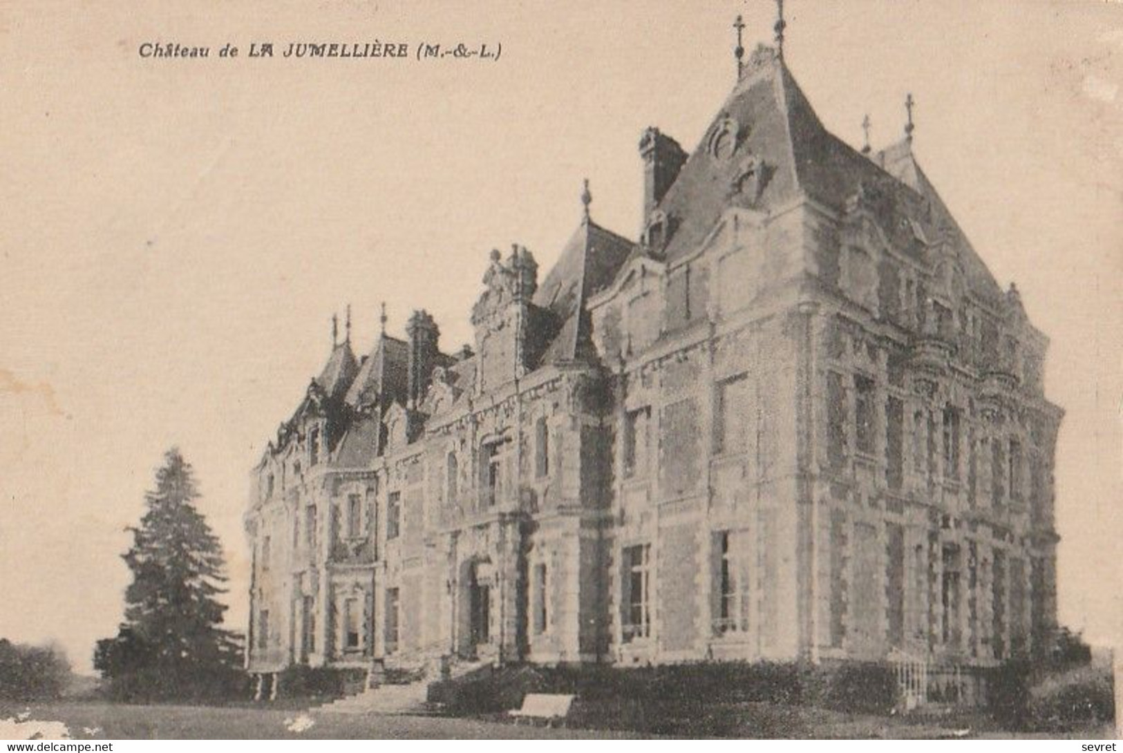 Château De LA JUMELIERE. - Cliché RARE - Other & Unclassified