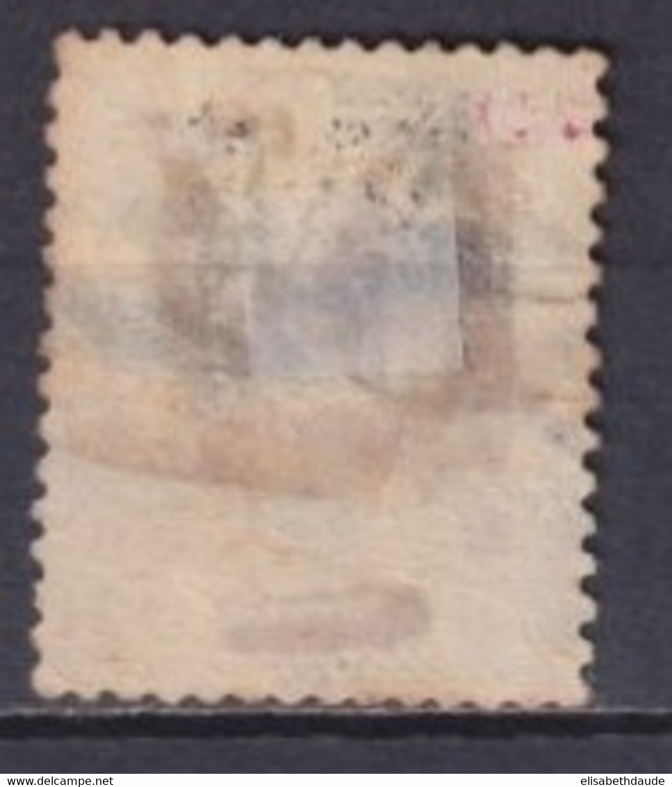 COTE DES SOMALIS - 1894 - YVERT N° 1 OBLITERE ET AMINCI - COTE = 240 EUR. - Used Stamps