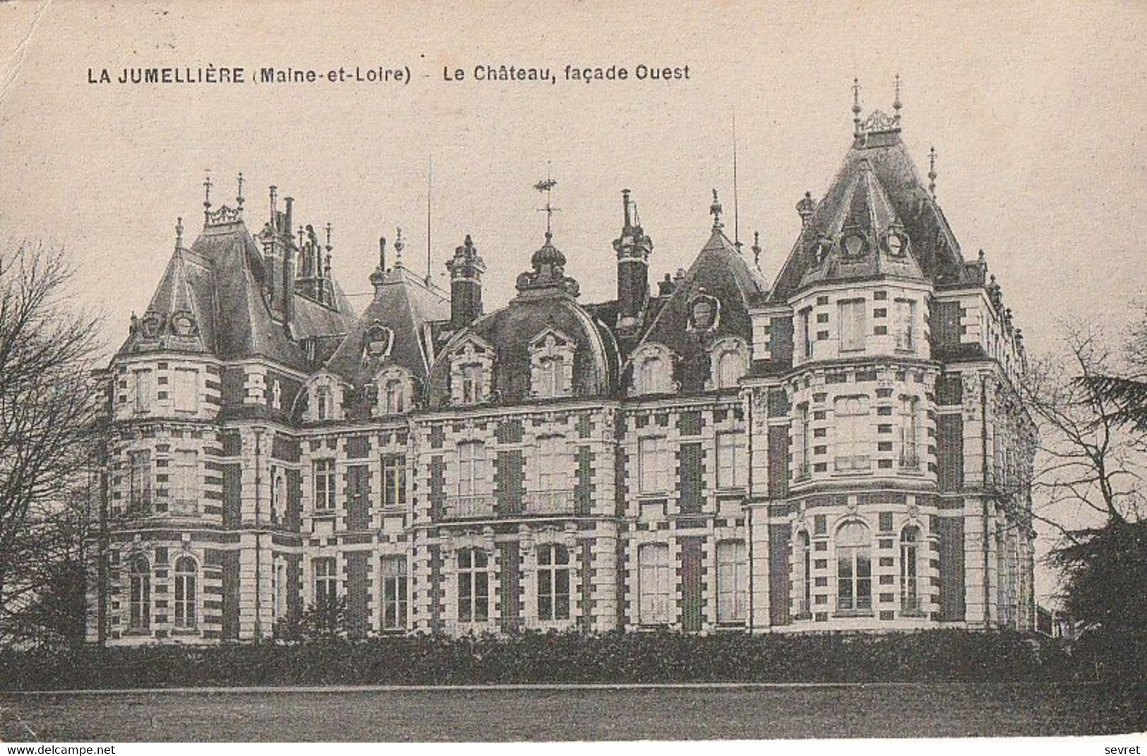 LA JUMELIERE. - Château, Façade Ouest - Other & Unclassified