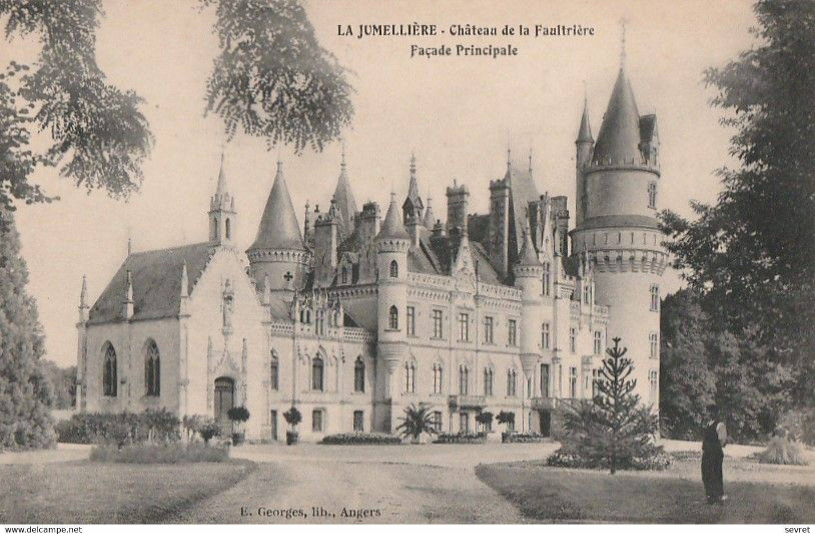 LA JUMELIERE. - Château De La Faultrière, Façade Principale - Otros & Sin Clasificación