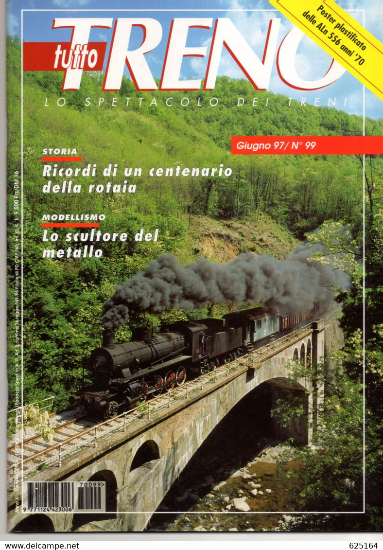 Magazine TUTTO TRENO No 99 Giugno 1997 - En Italien - Non Classés