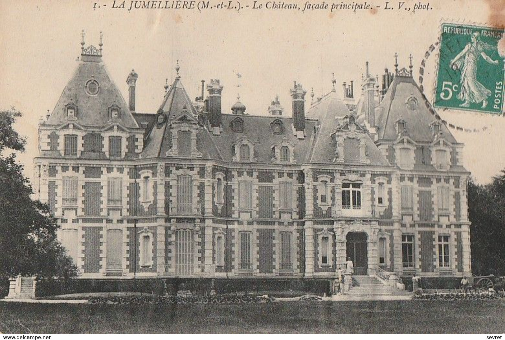 LA JUMELIERE. - Le Château , Façade Principale. Cliché Pas Courant - Other & Unclassified