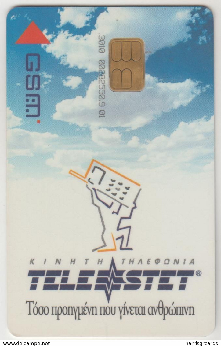 GREECE - Telestet GSM Card, Mint - Grèce