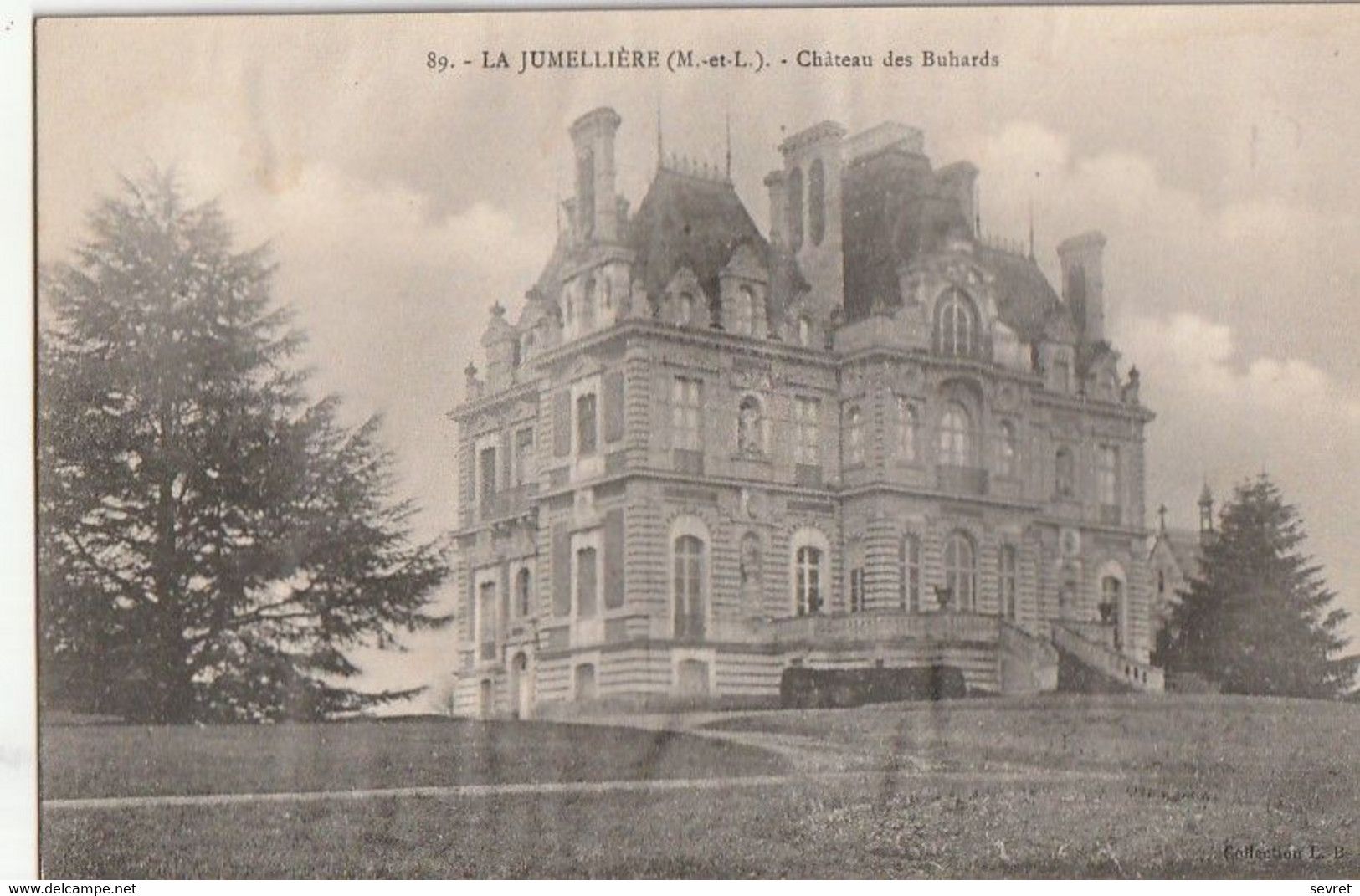 LA JUMELIERE. - Château Des Buhards. Carte RARE - Otros & Sin Clasificación