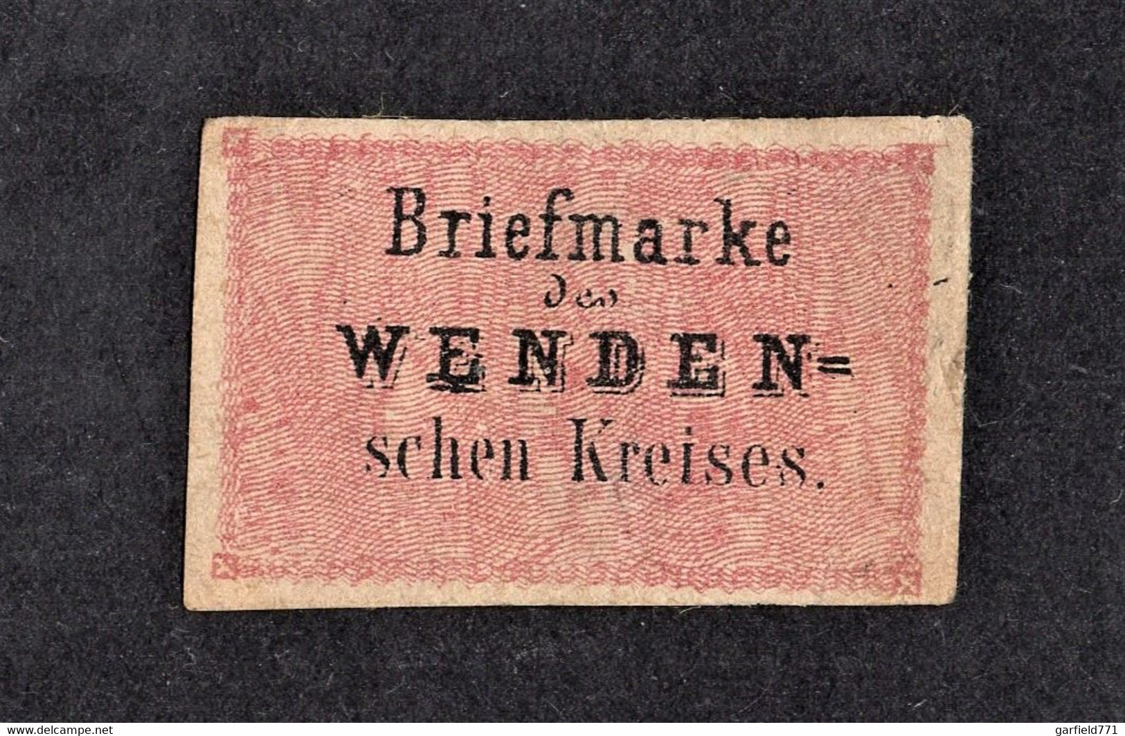 RUSSIE Occupation Allemande WENDEN (Livonia) 1863/1864 Nº 2 NEUF* - Briefmark Des Wenden Schen Kreises - TBt - Ongebruikt