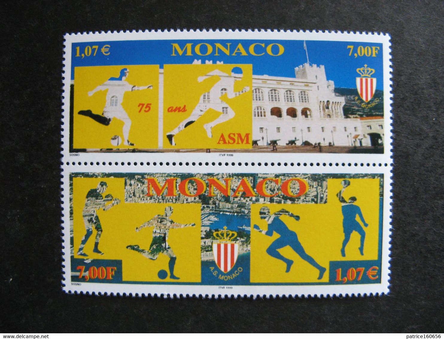 Monaco:  TB Paire N° 2196 Et N° 2197, Neufs XX . - Neufs