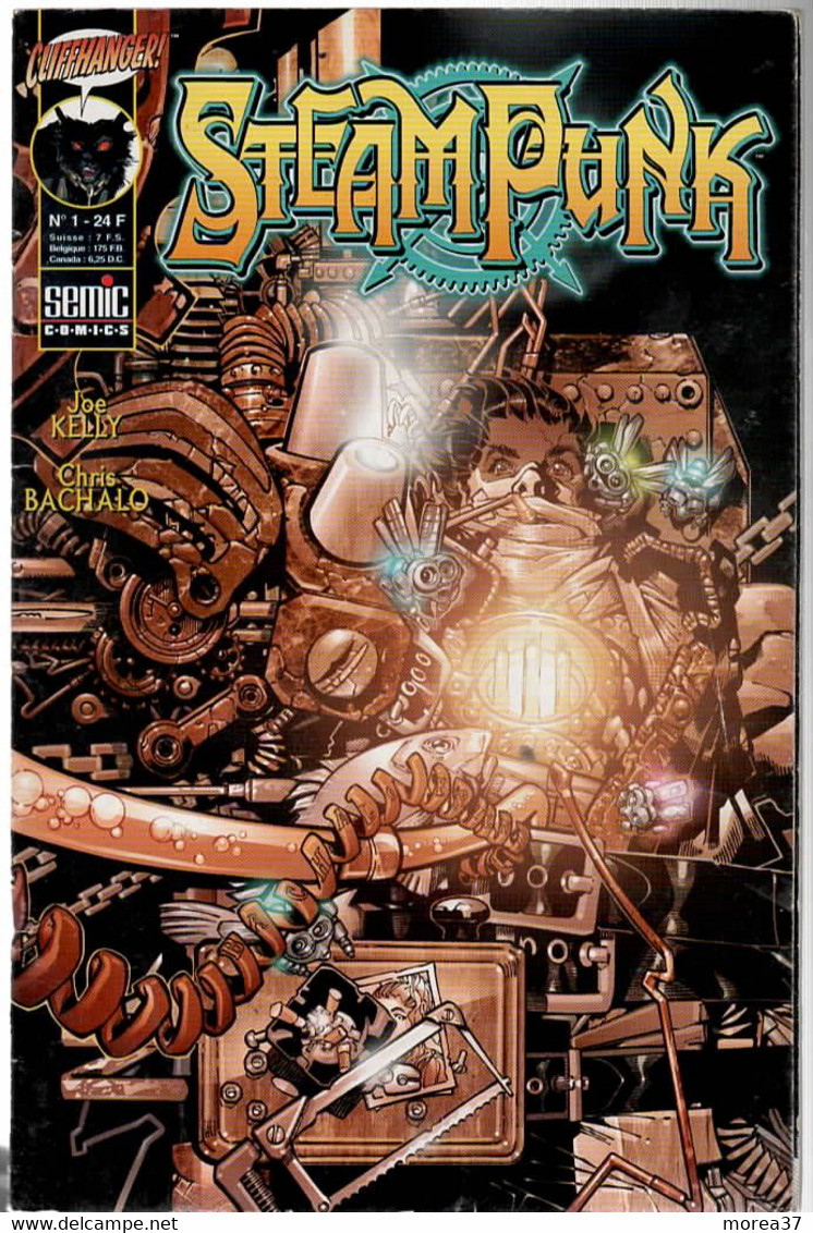 STEAMPUNK N°1  SEMIC COMICS    Ant - Lug & Semic