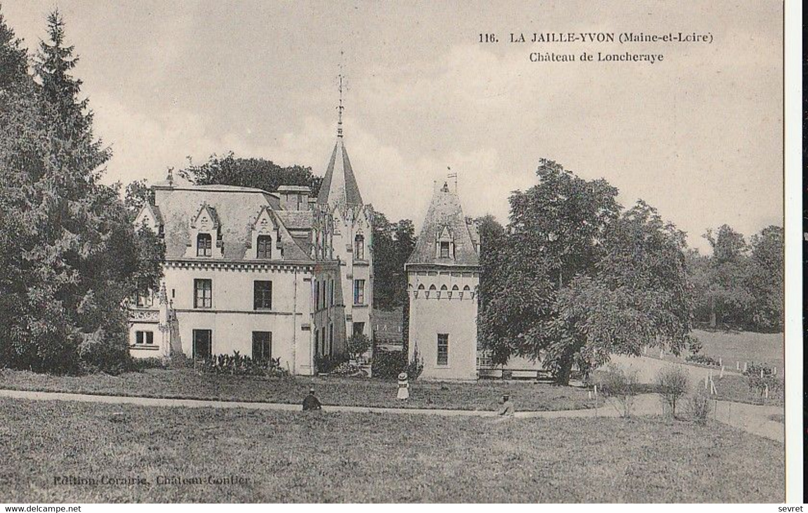 LA JAILLE-YVON. - Château De Loncheraye - Otros & Sin Clasificación