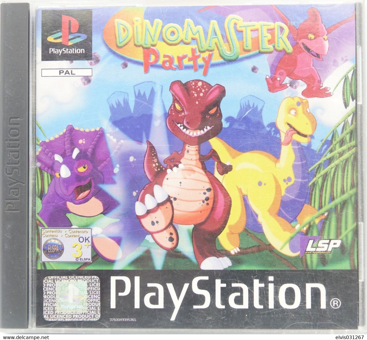 SONY PLAYSTATION ONE PS1 : DINOMASTER PARTY - Playstation