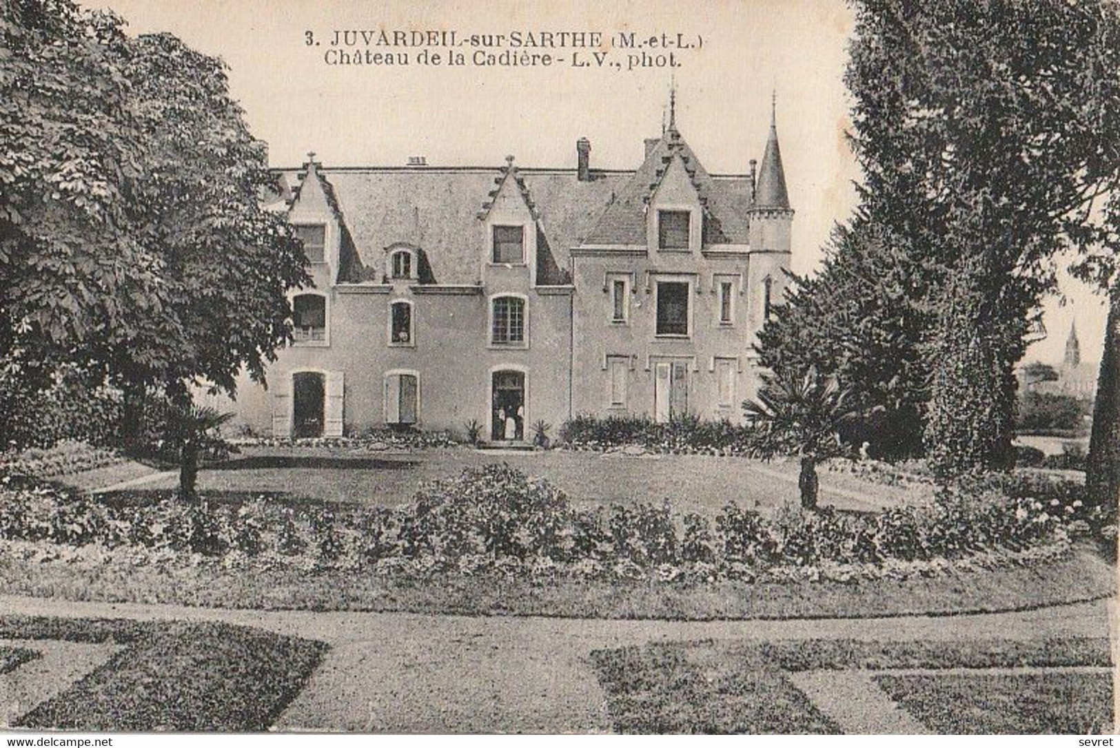JUVARDEIL-sur-SARTHE. - Chateau De La Cadière - Other & Unclassified