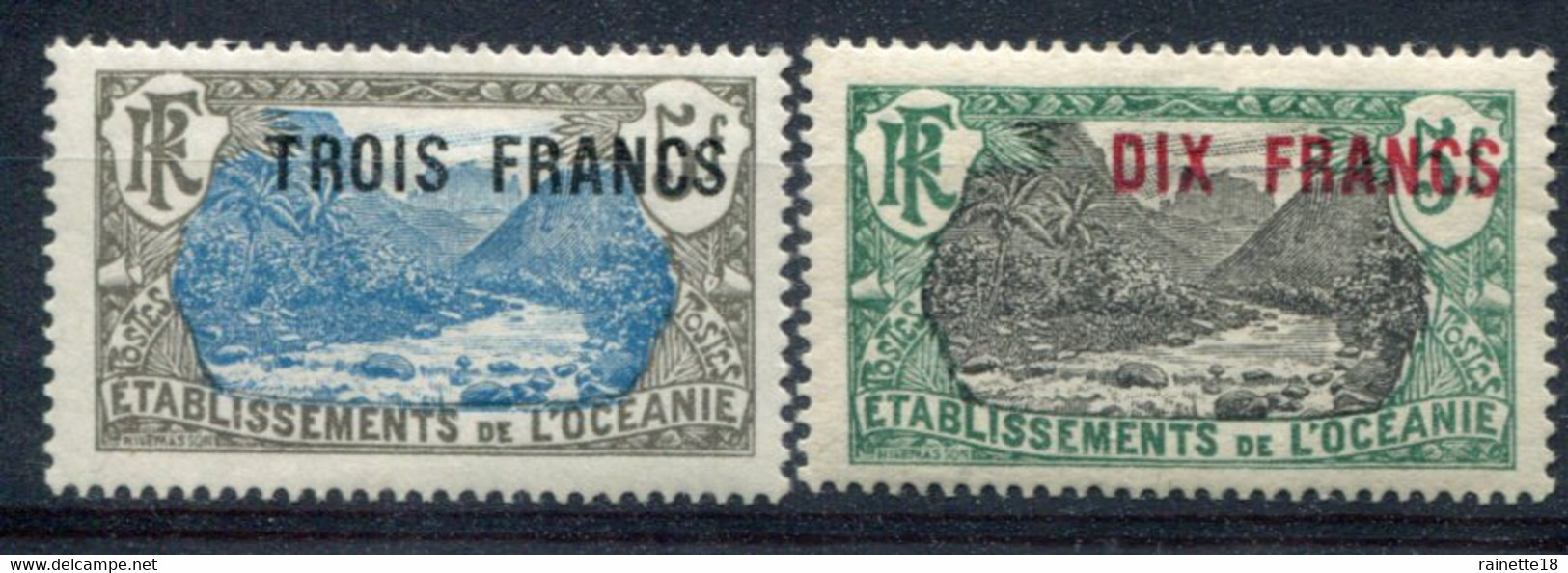 Océanie (ets Français De L' )      66/67 * - Unused Stamps