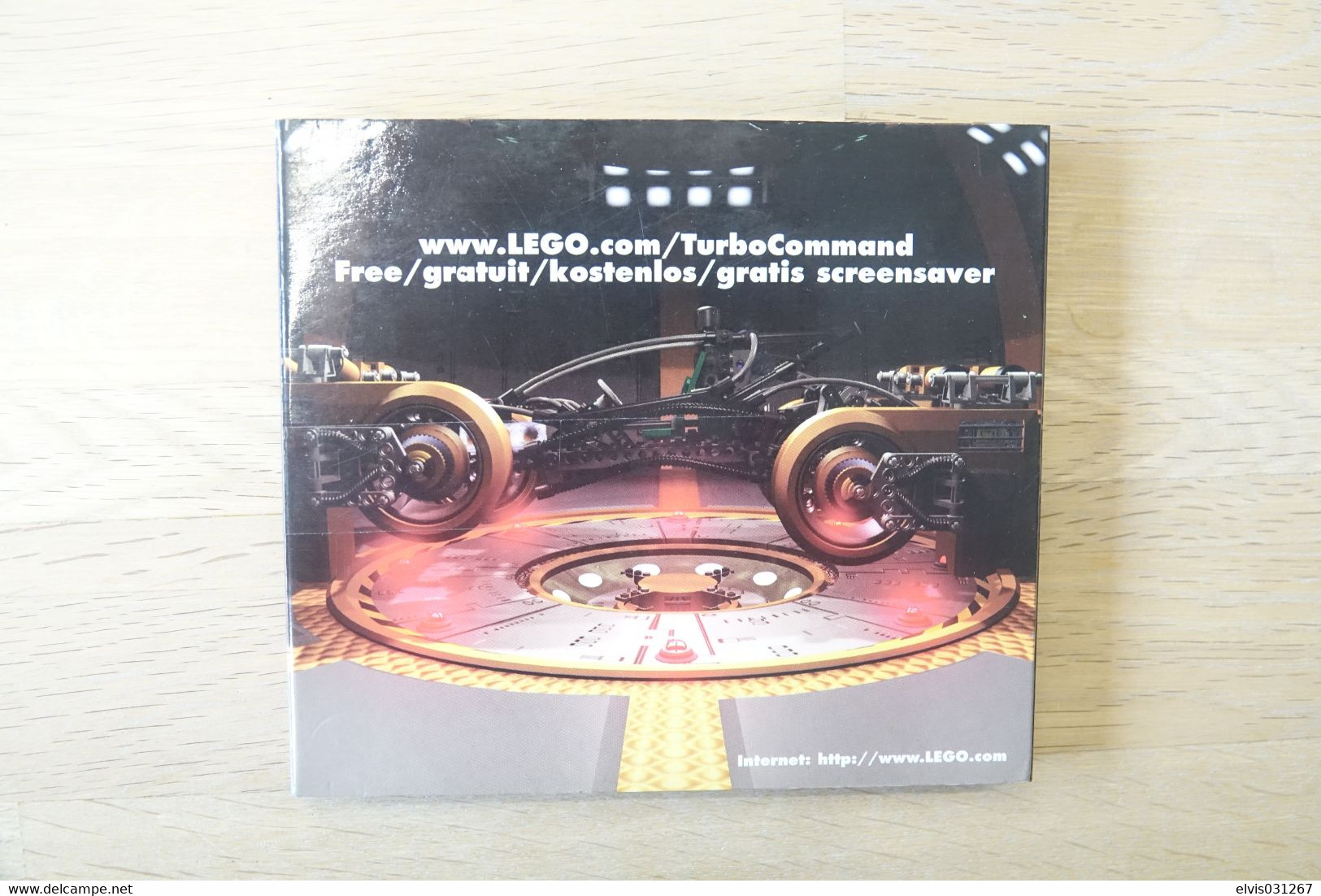 LEGO - 8428 Technic Turbo Command 2 CD's - Original Lego 1998 - Vintage - Catalogs