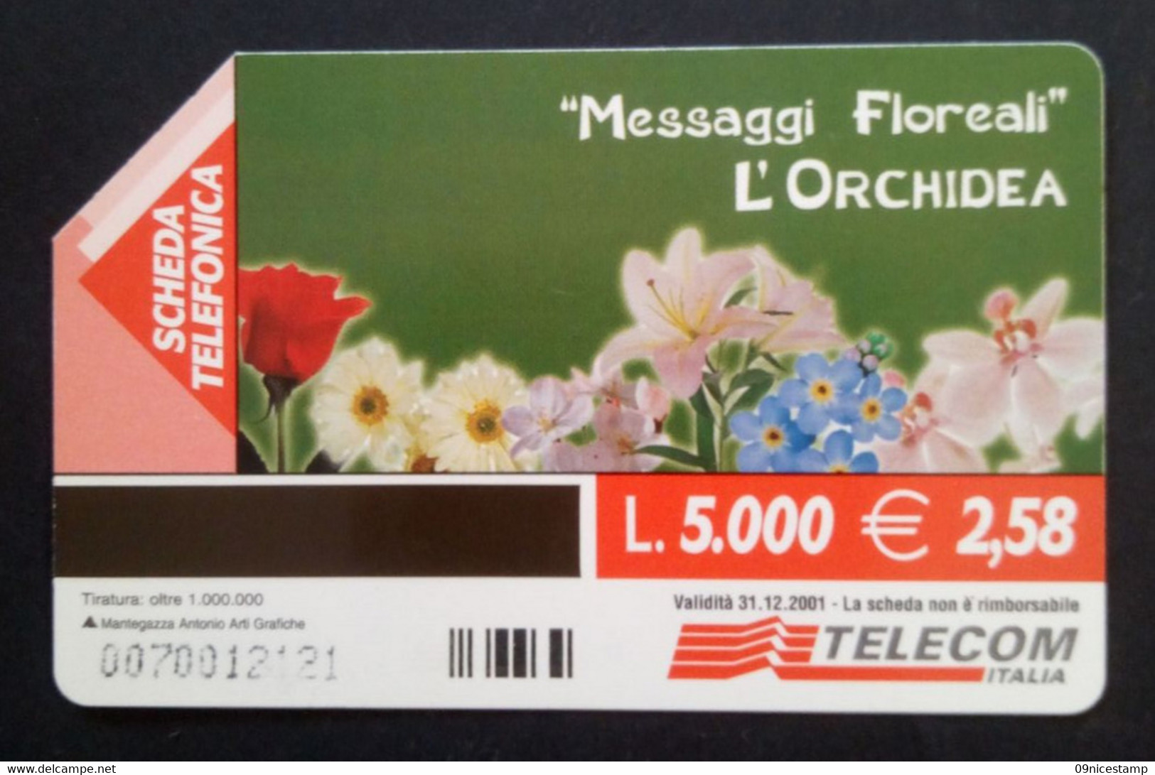 Telephonecard From Italy, Empty And Used (Read Text) - Other & Unclassified
