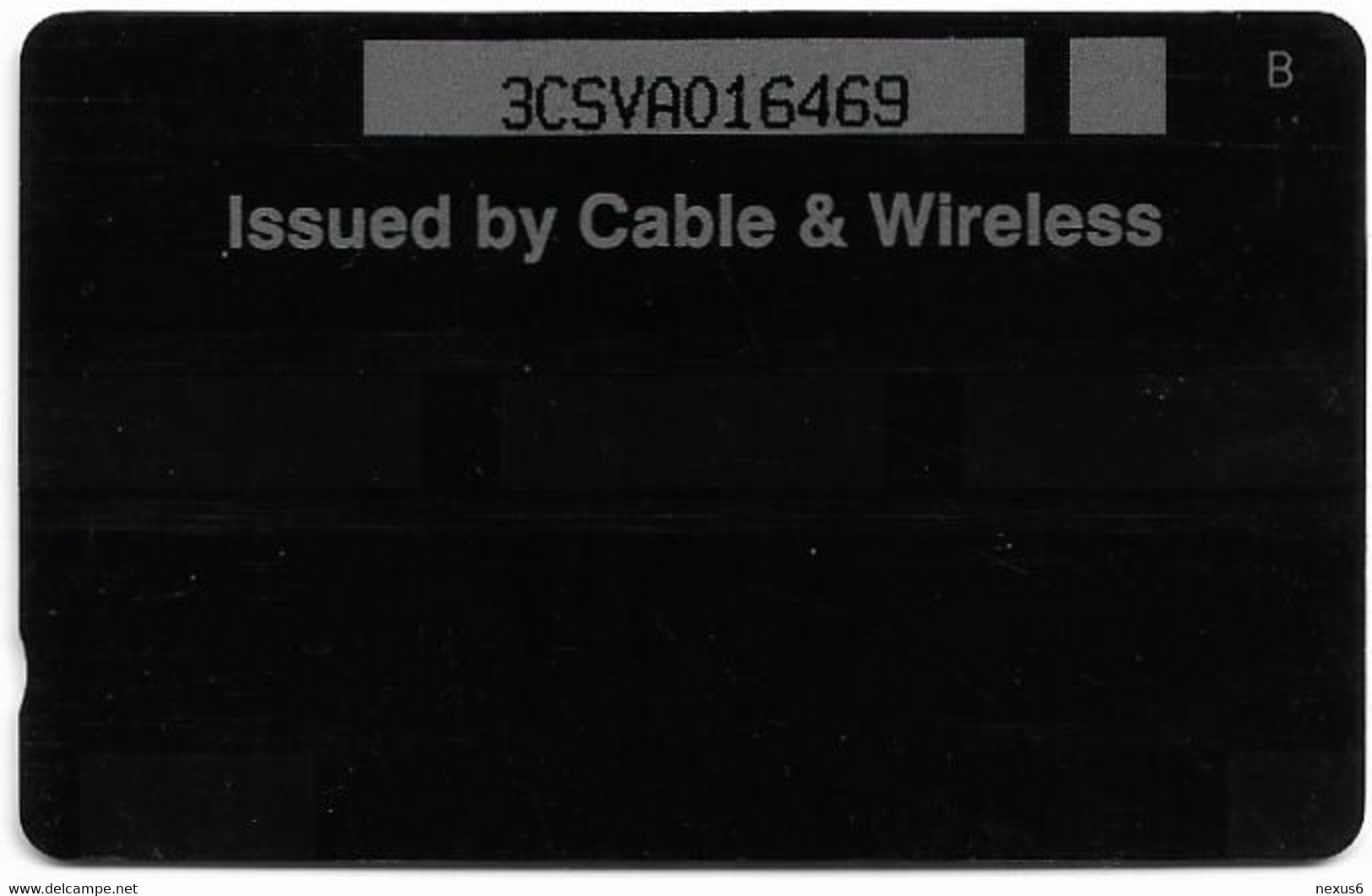 St. Vincent - C&W (GPT) - Environment River, 3CSVA, 1991, 23.250ex, Used - St. Vincent & Die Grenadinen