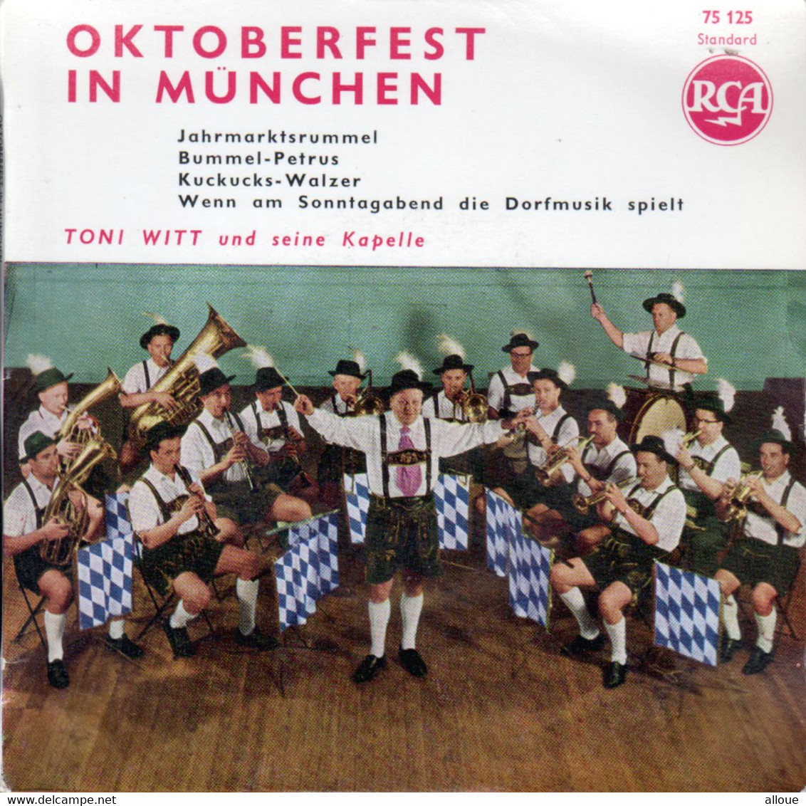 TONI WITT UND SEINE KAPELLE - OKTOBERFEST IN LUNCHEN - FR EP - JAHRMARKTSRUMMEL + 3 - Música Del Mundo