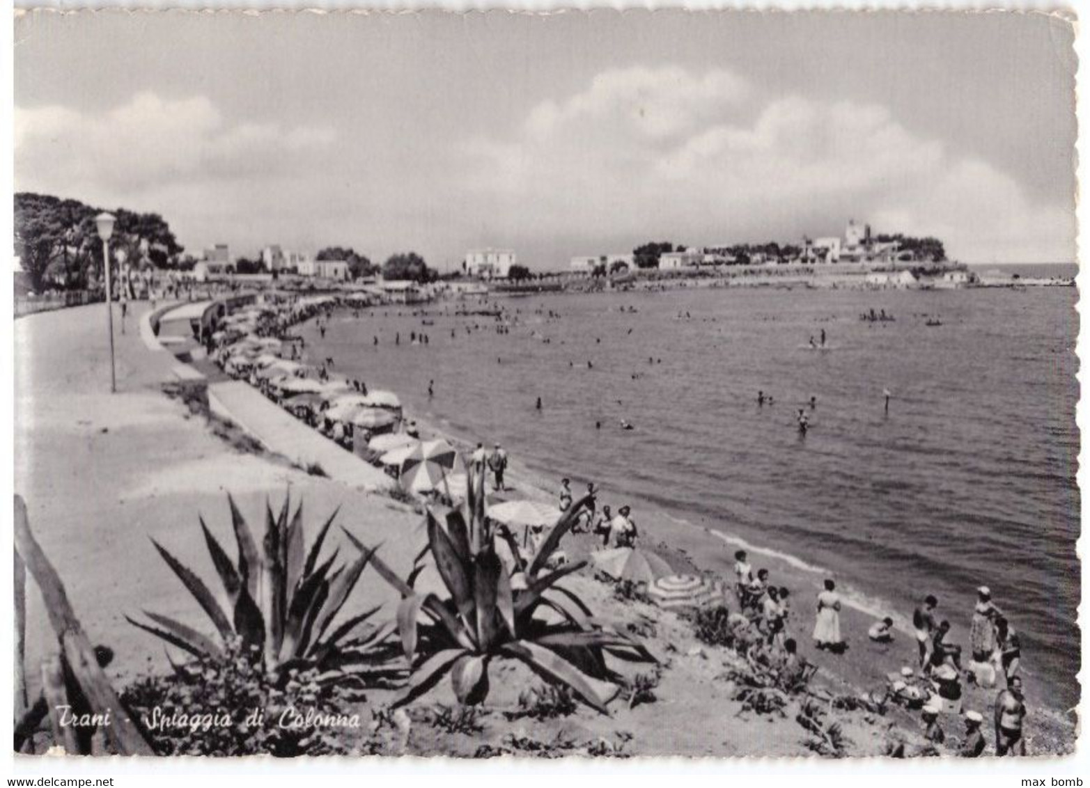 TRANI  1   SPIAGGIA DI COLONNA        BARI - Trani