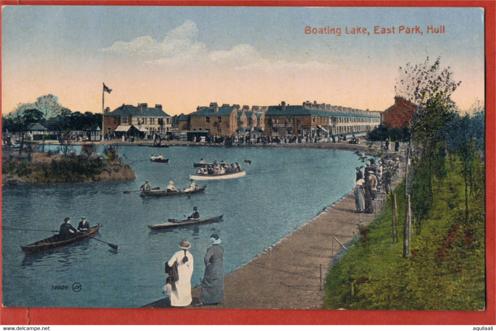 Great Britain. Cartolina A Colori Non Circolata. Hull, Boating Lake, East Park. - Hull