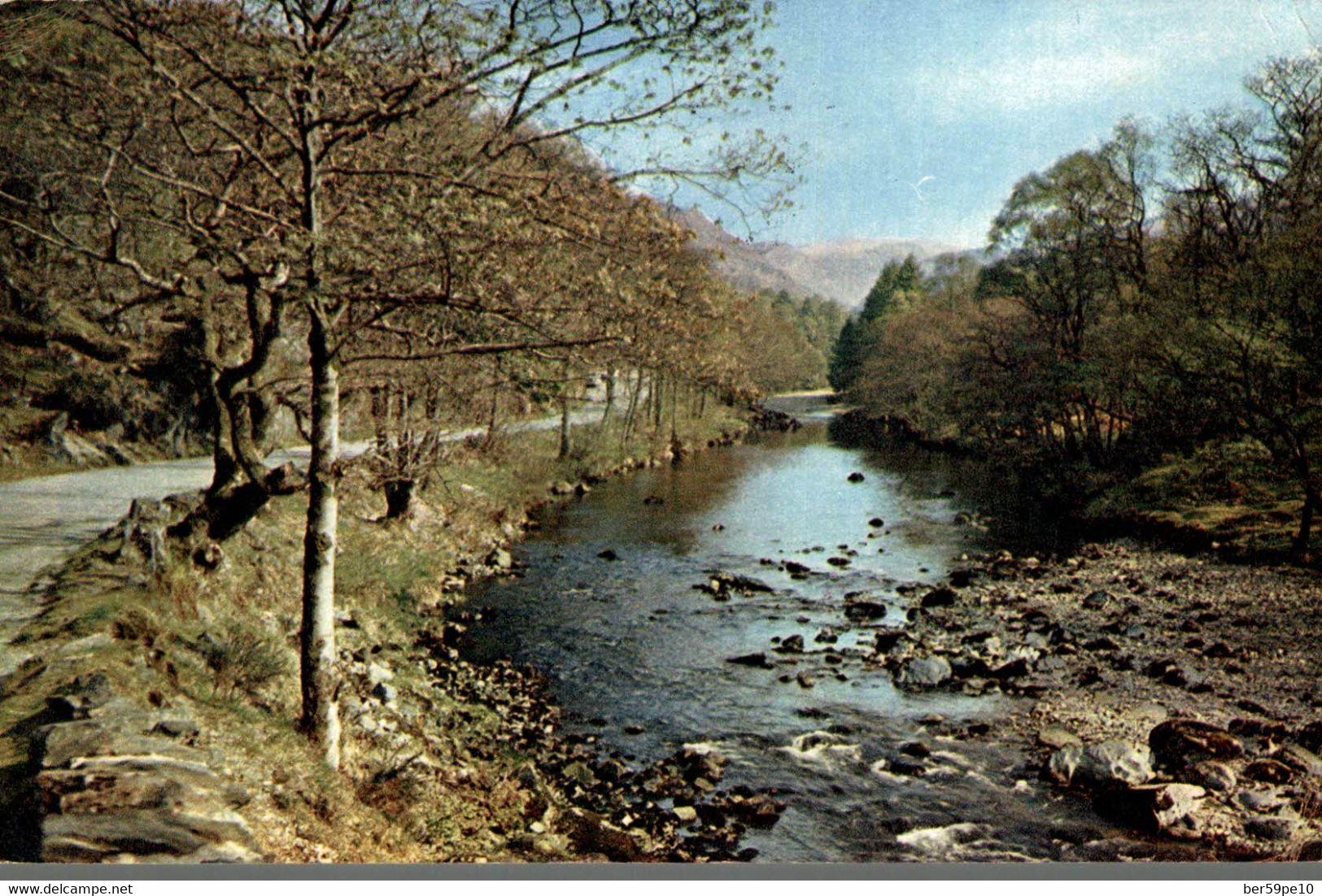 ANGLETERRE CUMBERLAND BORROWDALE THE RIVER DERWENT - Borrowdale