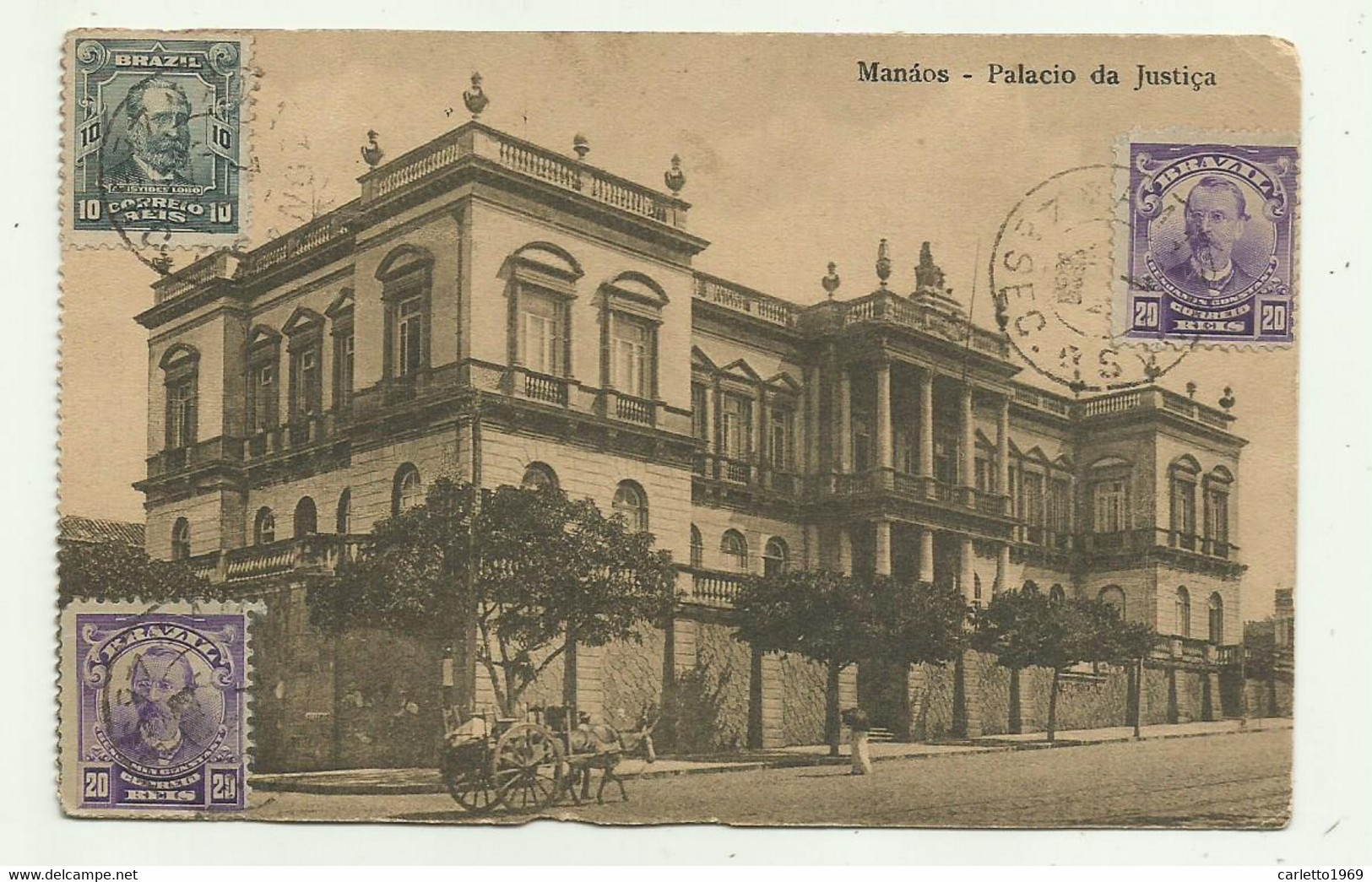 MANAOS - PALACIO DE JUSTICA  VIAGGIATA FP - Manaus