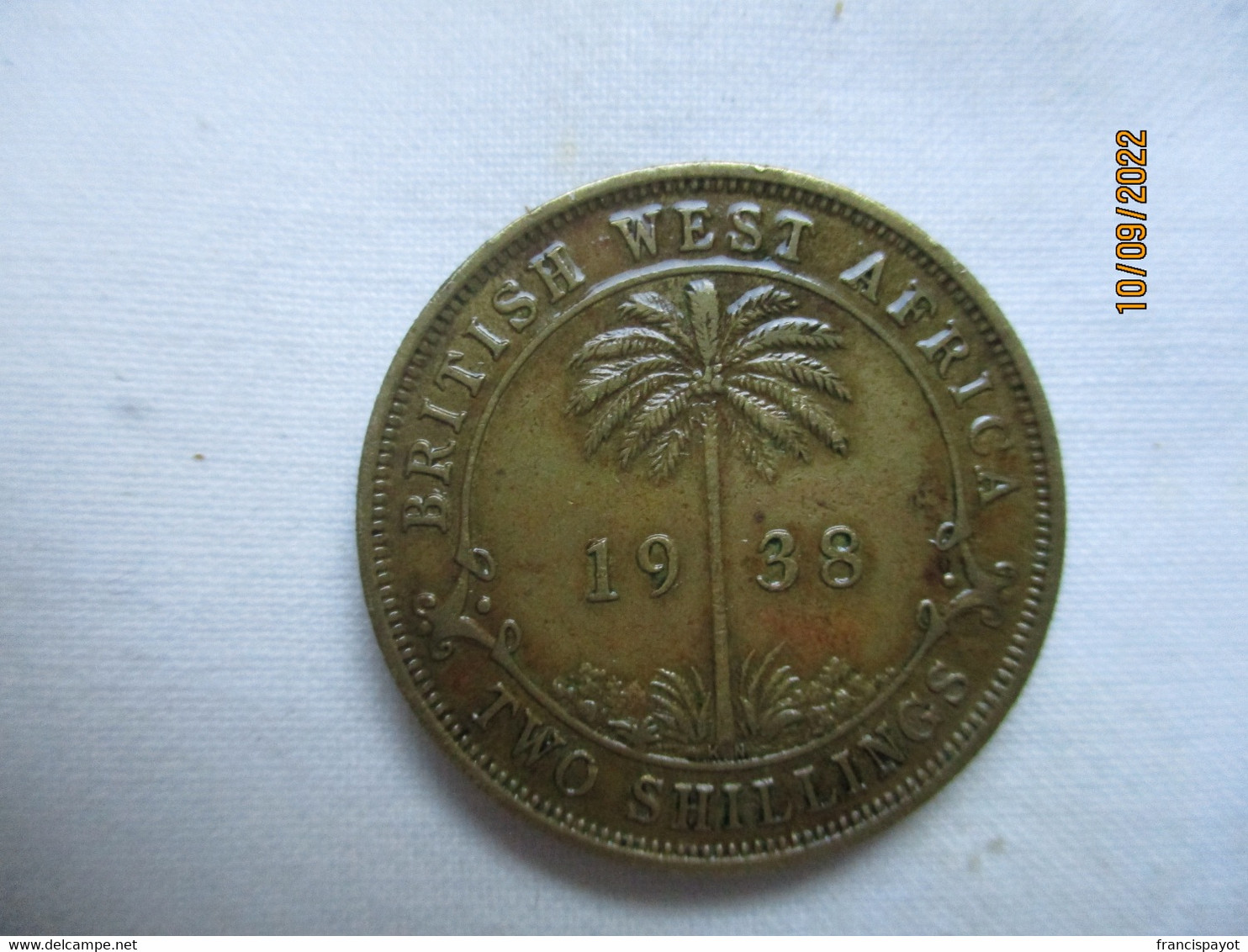 Nigeria / British West Africa: 2 Shillings 1938 - Nigeria