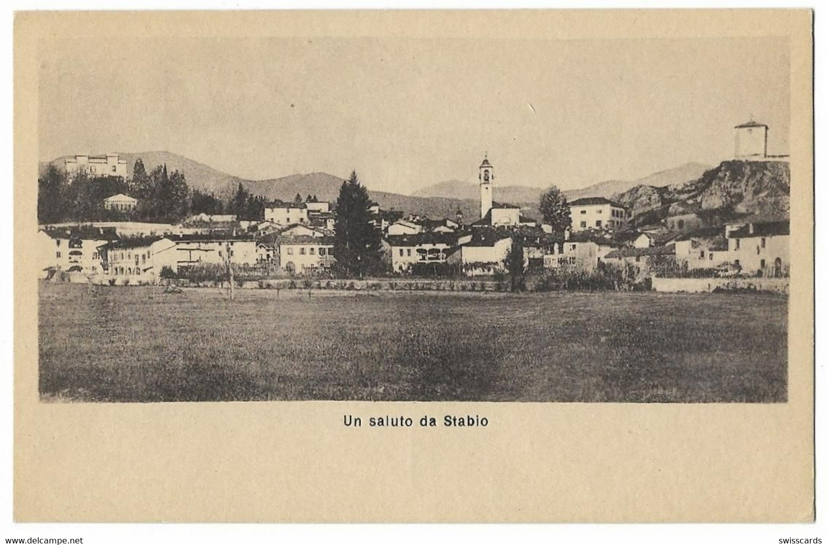 Un Saluto Da STABIO ~1910 - Stabio