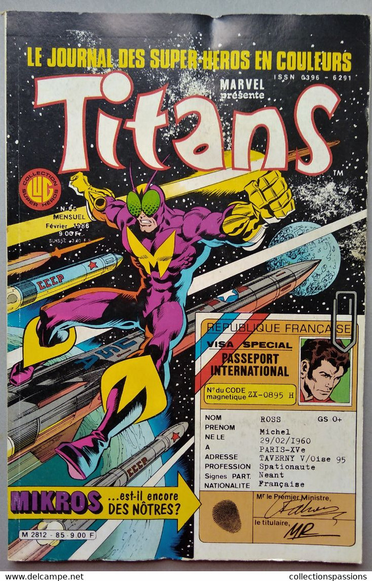 BD - TITANS - N° 85 - - Titans