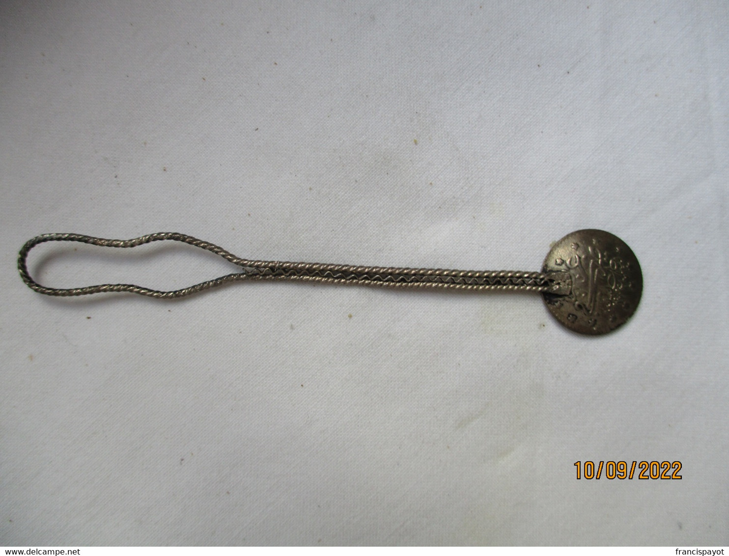 Spoon Made With A Turkish Coin - Cucchiai