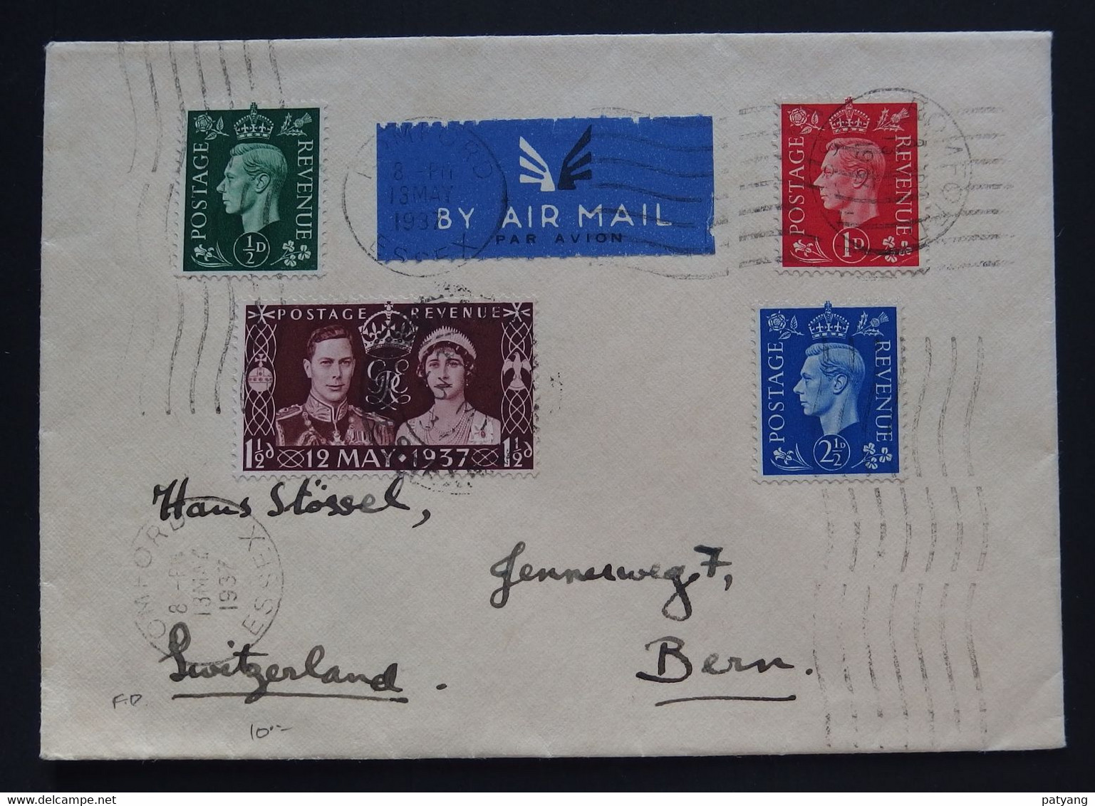 1937 GB KGVI Coronation FDC - ....-1951 Pre Elizabeth II