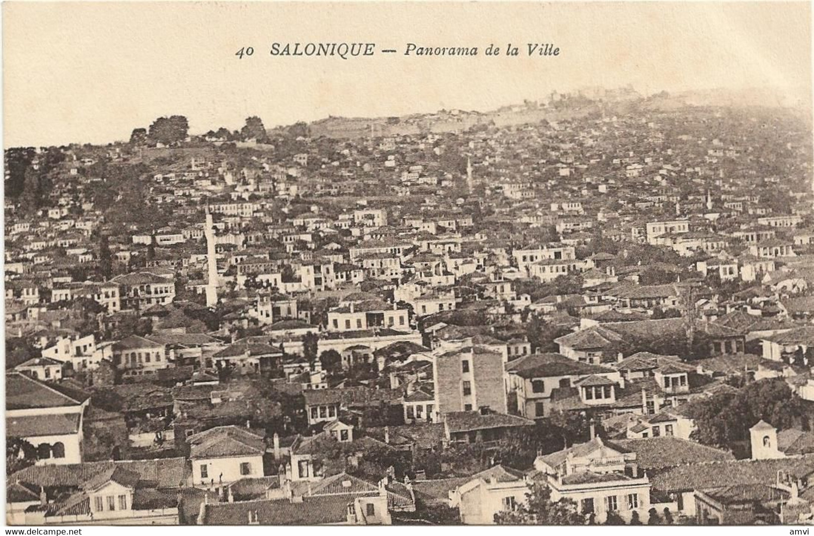 22- 9 - 2895 Salonique - Panorama De La Ville - Greece