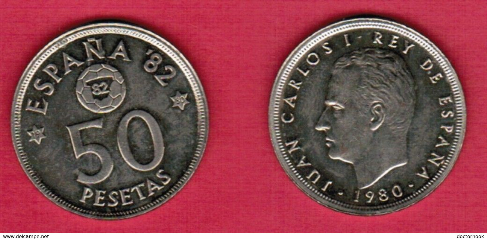 SPAIN  50 PESETAS 1980 (KM # 819) #6745 - 50 Peseta