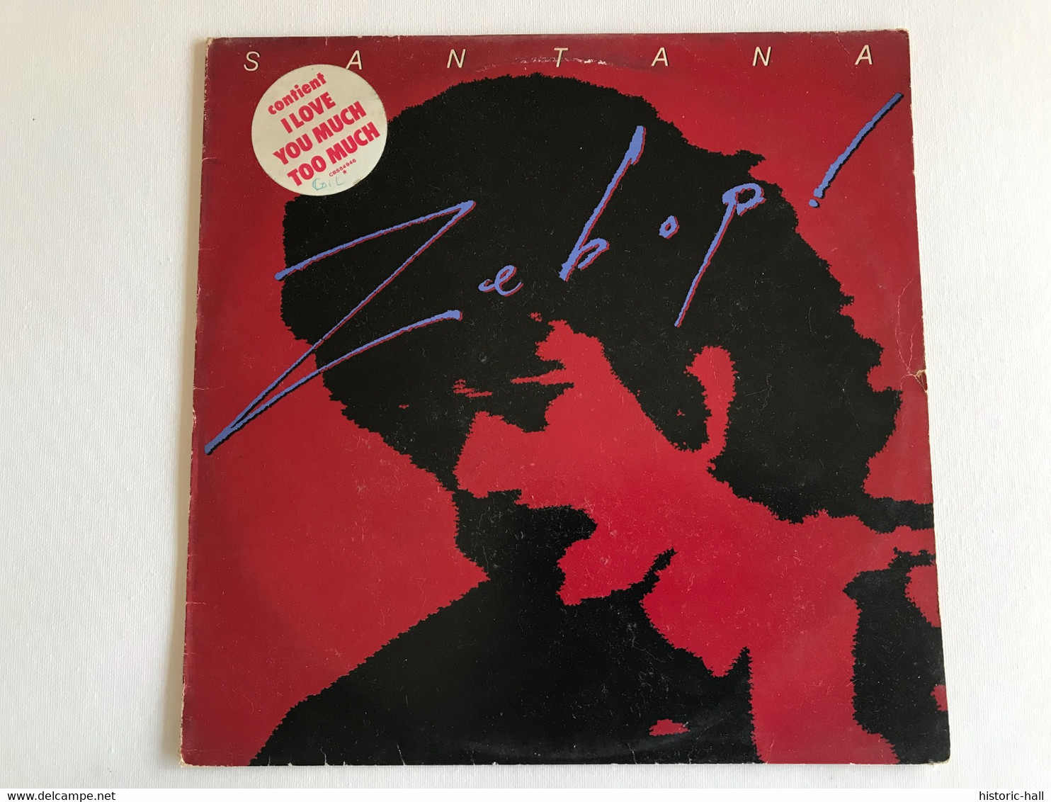 SANTANA - Zebop - LP - 1981 - FRENCH Press - Blues