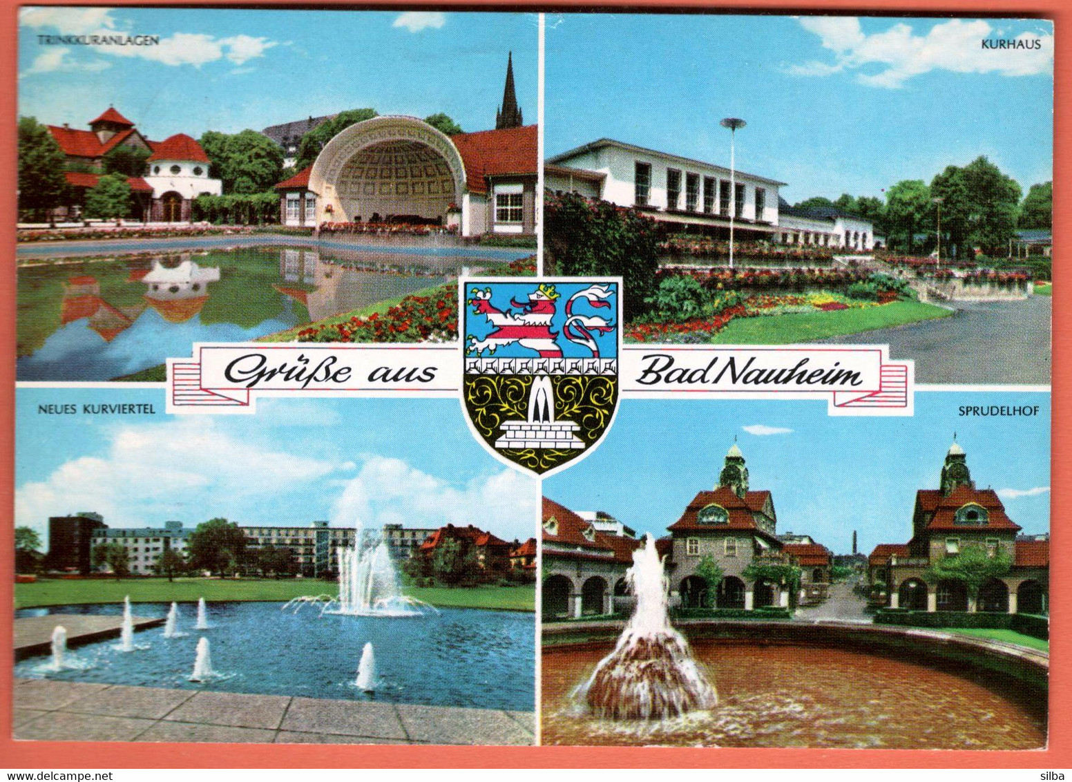 Germany Bad Nauheim 1976 / Herz, Kreislauf, Rheuma, Heart, Circulation, Rheumatism / Health / Machine Stamp ATM - Hydrotherapy