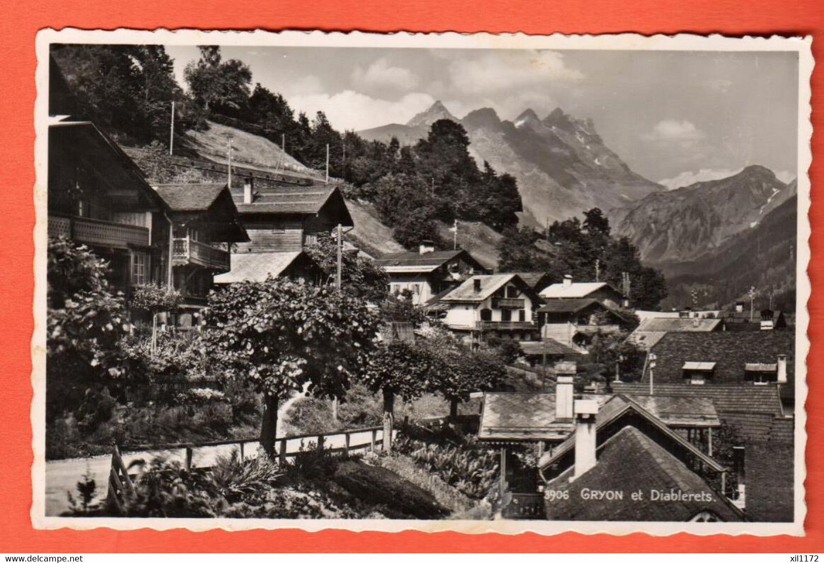 ZRT-14  Gryon Sur Bex Et Diablerets Circ. 1943  Perrochet-Phototypie 3906 - Bex