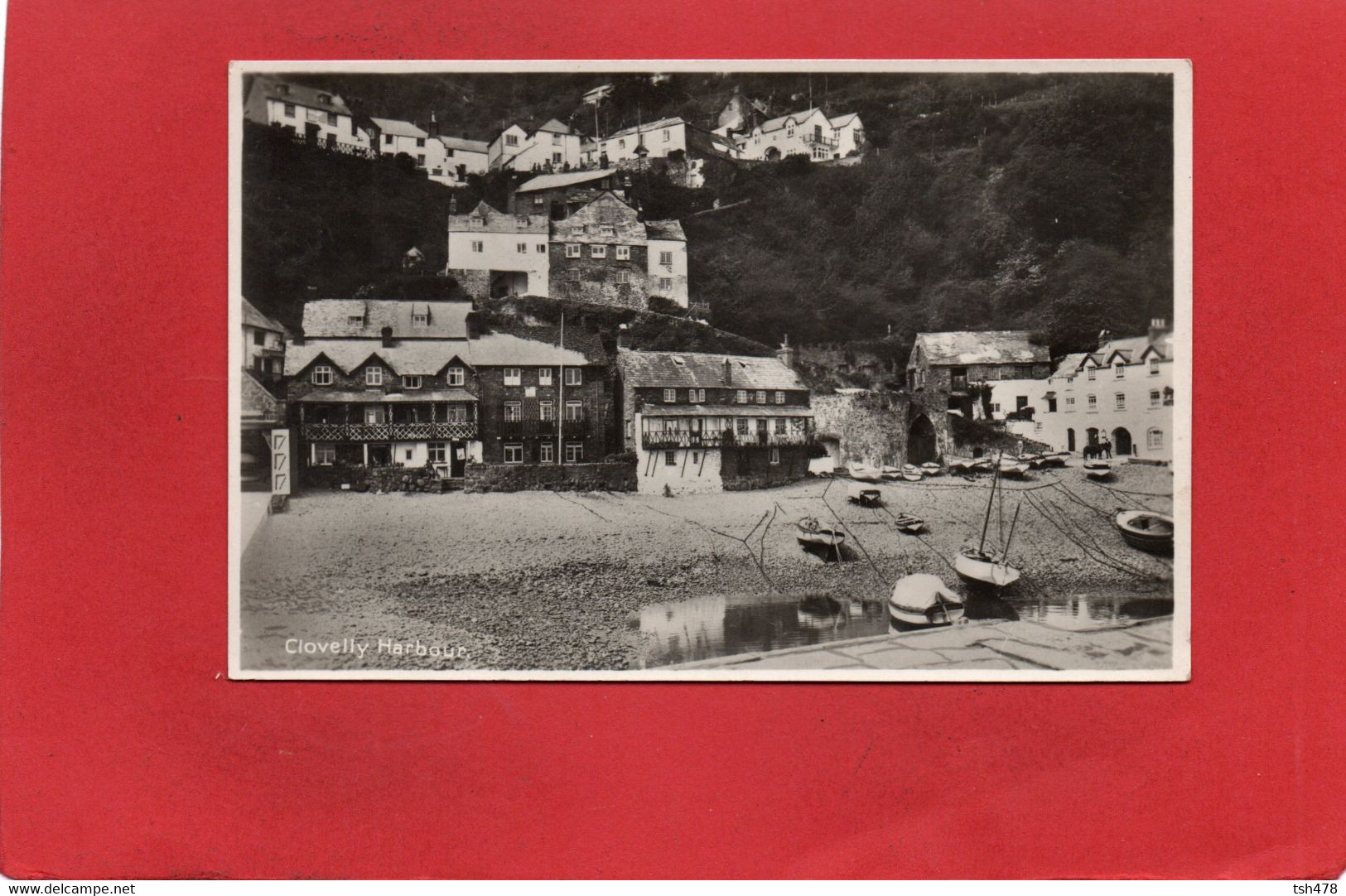 ANGLETERRE---RARE---CLOVELLY Harbour--voir 2 Scans - Clovelly