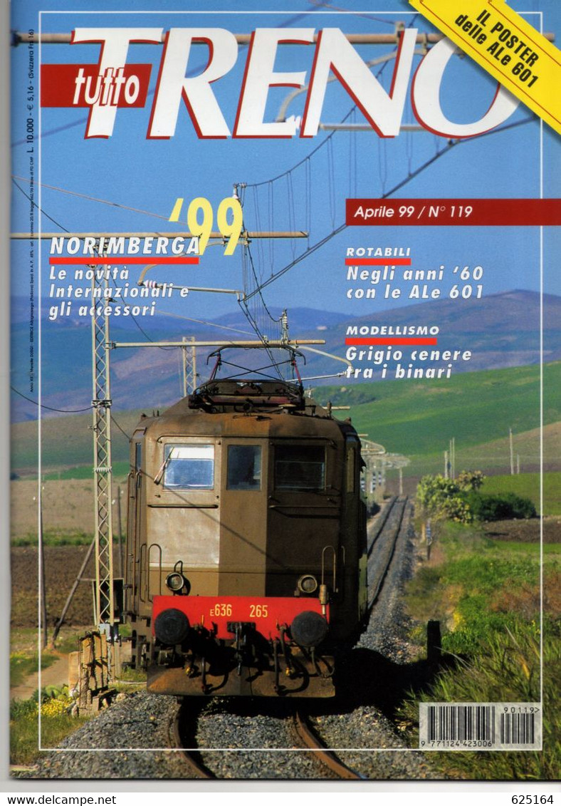 Magazine TUTTO TRENO No 119 Aprile 1999   - En Italien - Non Classés