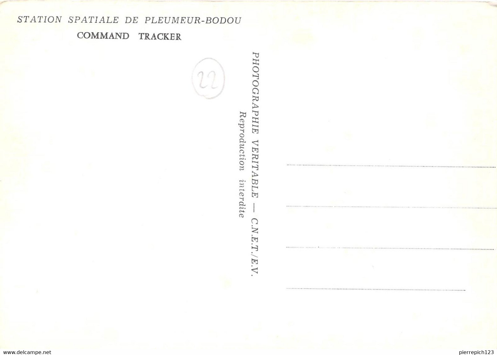 22 - Pleumeur Bodou - Station Spatiale - Command Tracker - Pleumeur-Bodou