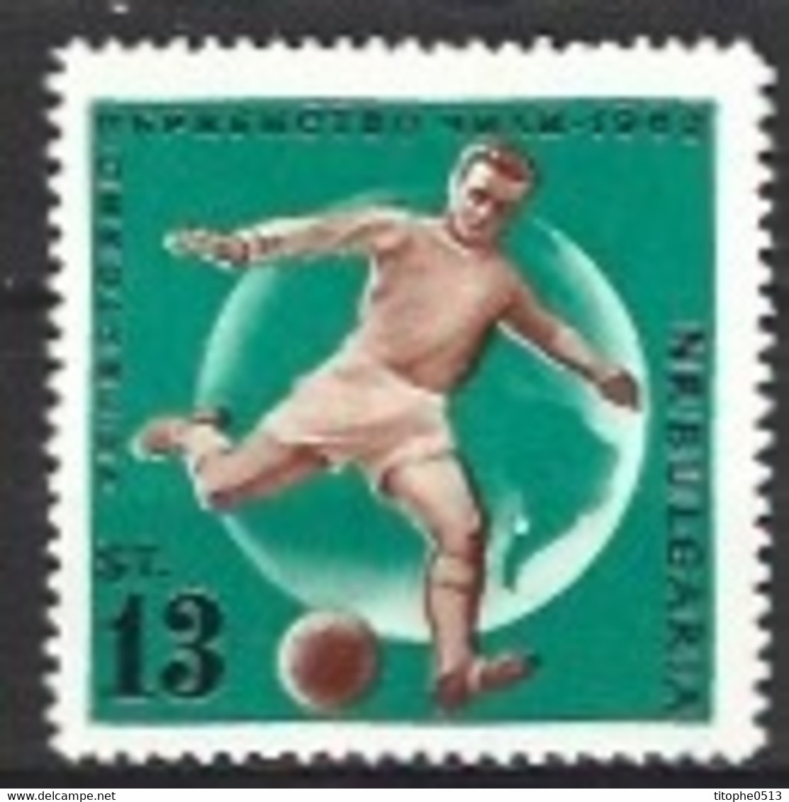 BULGARIE. N°1138 De 1962. Chili'62. - 1962 – Chili