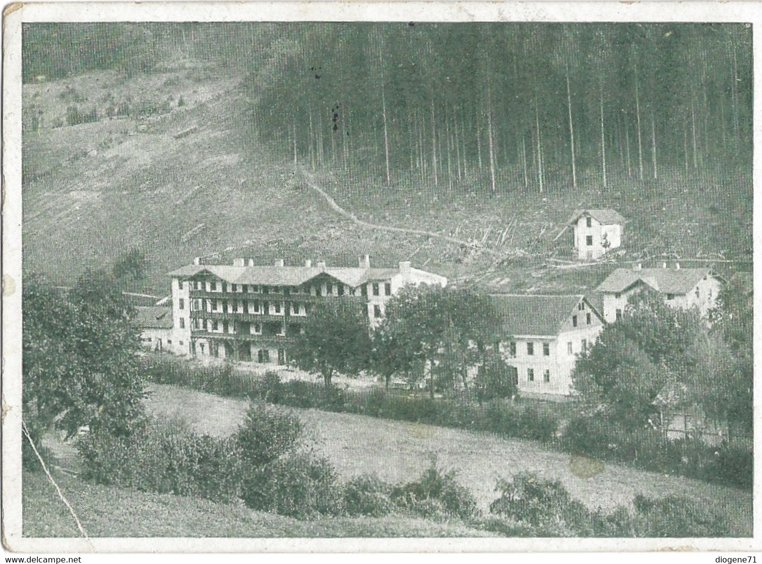 Schweizerhaus Kolonie Sazerbad Kleinzell Stempel Rotterdam - Lilienfeld