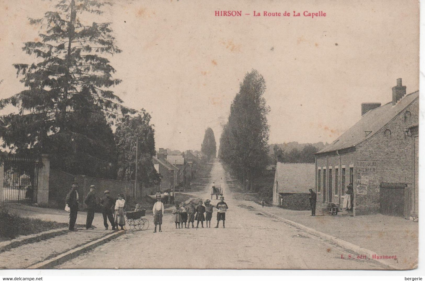 A/45       02    Hirson   -    Route De La Capelle - Hirson