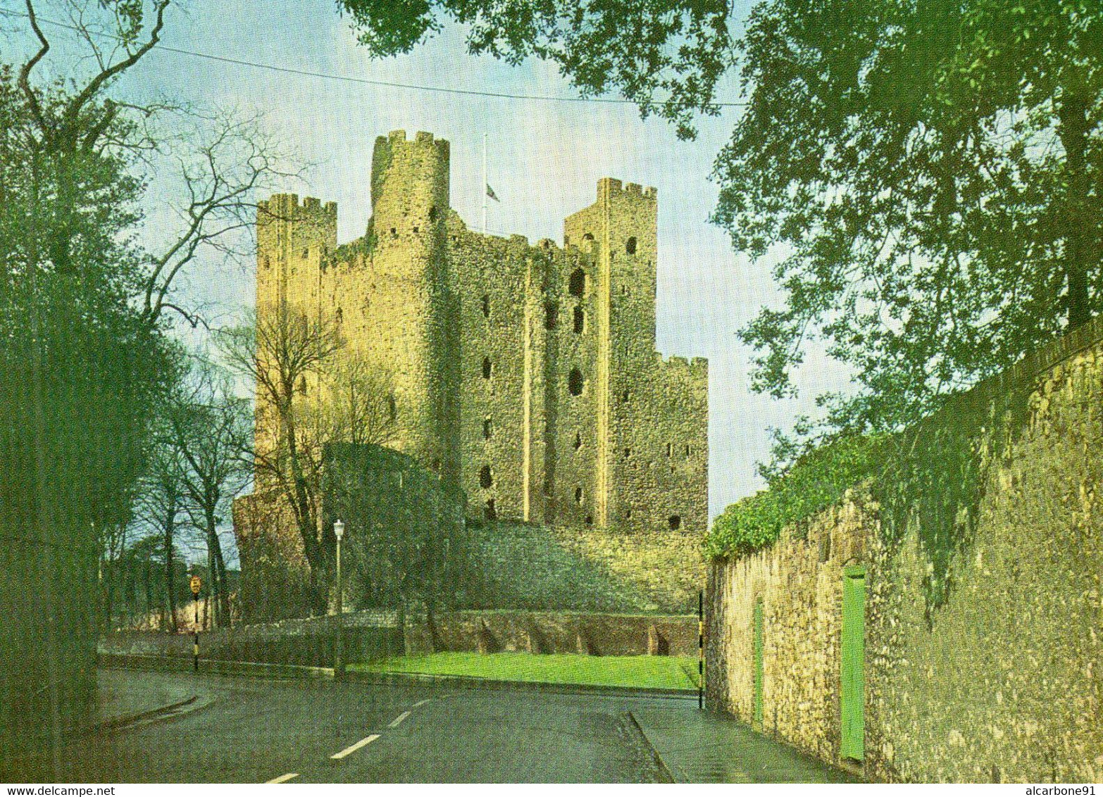ROCHESTER - Castle - Keep From South East - Rochester