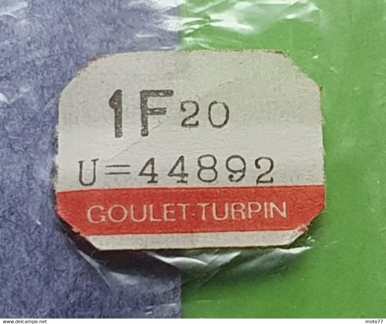 Ancien NAPPERON Carré - Environ 30 X 30 Cm - Plastique - "neuf De Stock" Magasin GOULET TURPIN Reims - Vers 1960 - Spitzen Und Stoffe