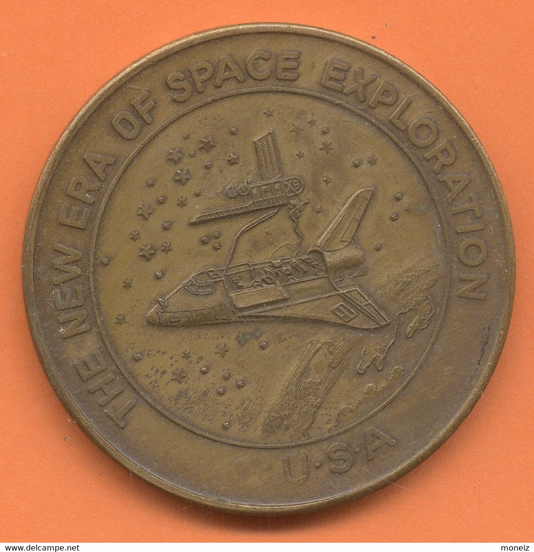 MEDAILLE The New Era Of Space Exploration STS-2  12 Novembre 1981 - Professionnels/De Société