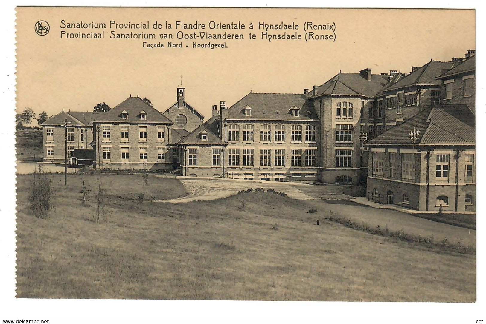 Ronse  Renaix   Sanatorium Provincial De La Flandre Orientale à Hynsdaele   Façade Nord  Noordgevel - Renaix - Ronse