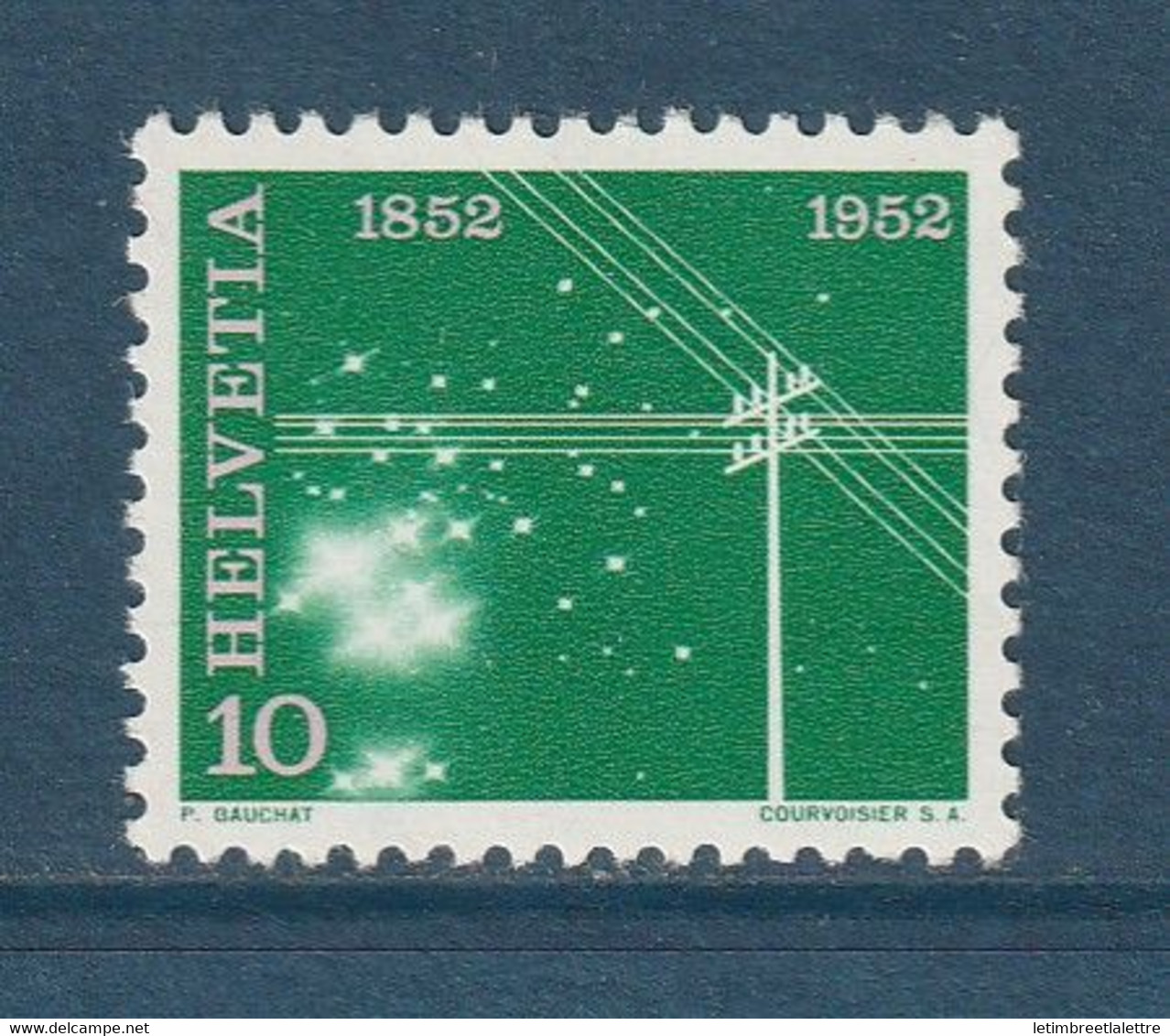 ⭐ Suisse - YT N° 518 ** - Neuf Sans Charnière - 1952 ⭐ - Neufs