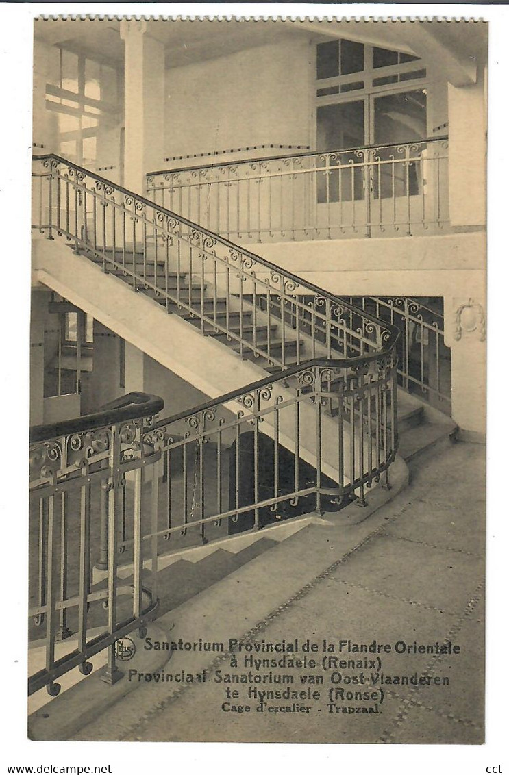 Ronse  Renaix   Sanatorium Provincial De La Flandre Orientale à Hynsdaele   Cage D'escalier   Trapzaal - Ronse