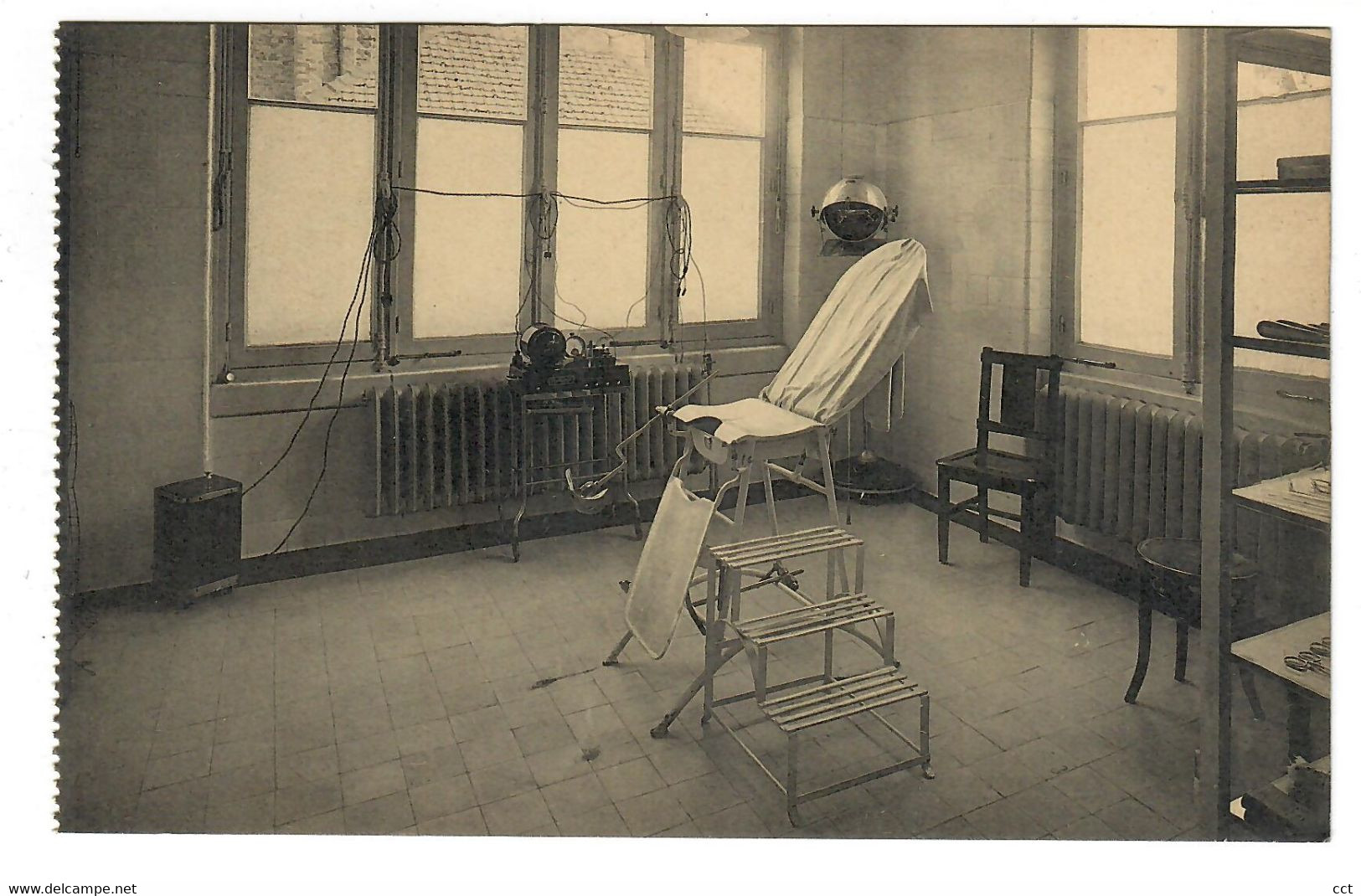 Ronse  Renaix   Sanatorium Provincial De La Flandre Orientale à Hynsdaele   Le Cabinet Du Médecin   De Dokter's Raadzaal - Renaix - Ronse